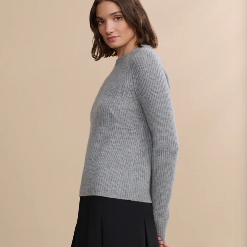 Jenni Kayne Heather Grey Sweater - Picture 5 of 13
